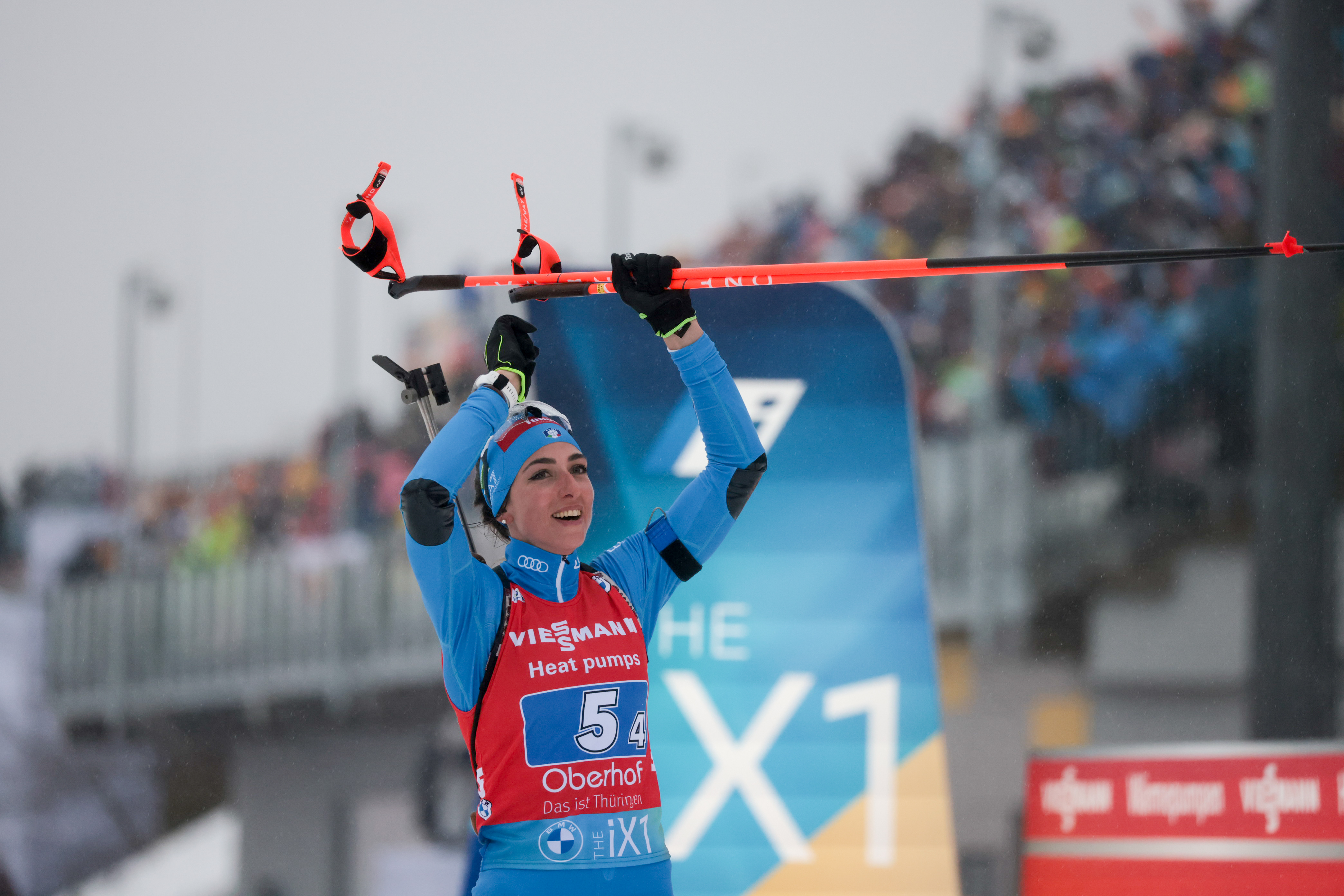 Lisa Vittozzi Anchors Italians to Women's Relay Gold